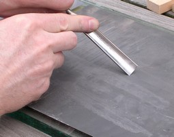 Honing a gouge - step 1