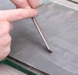 Honing a gouge - step 2